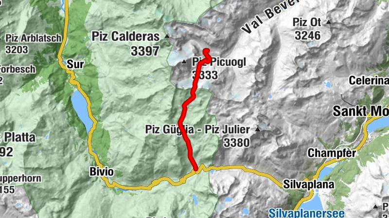 1. Etappe Haute Route GR