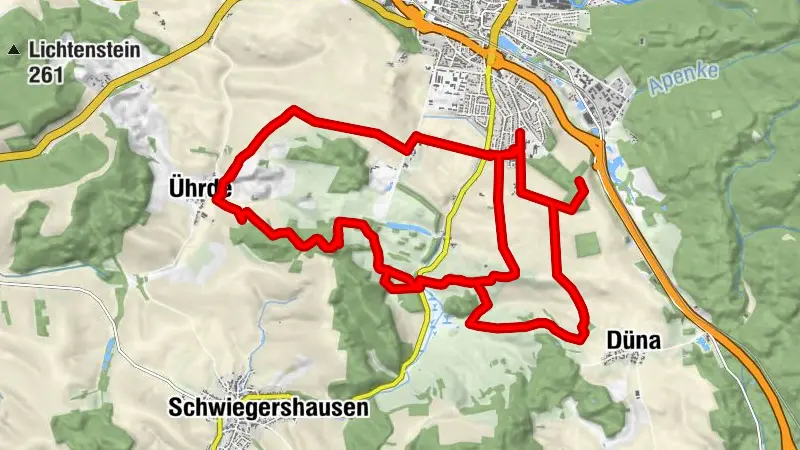 Rundwanderweg durch die Karstlandschaft über den Rötzel und Ührde (Nr. 4)
