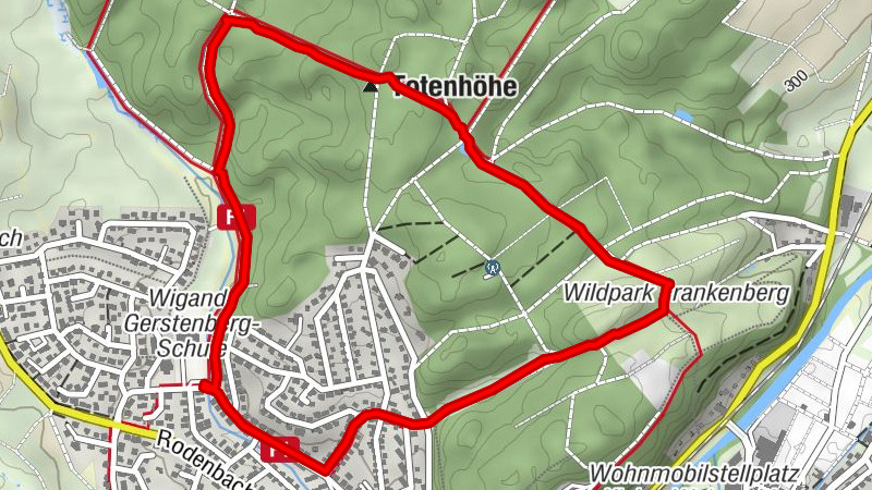 Frankenberger Rundwanderweg F1