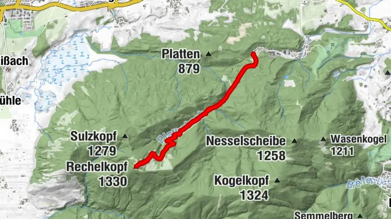 Von Marienstein auf den Rechelkopf
