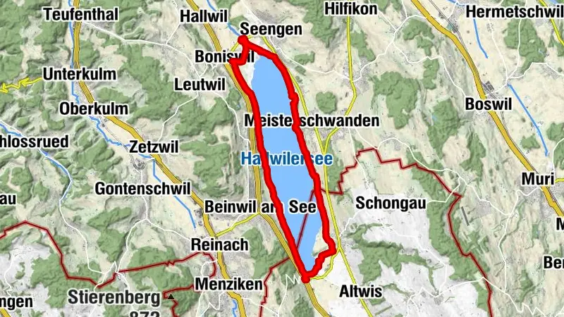 Seeuferweg Hallwilersee