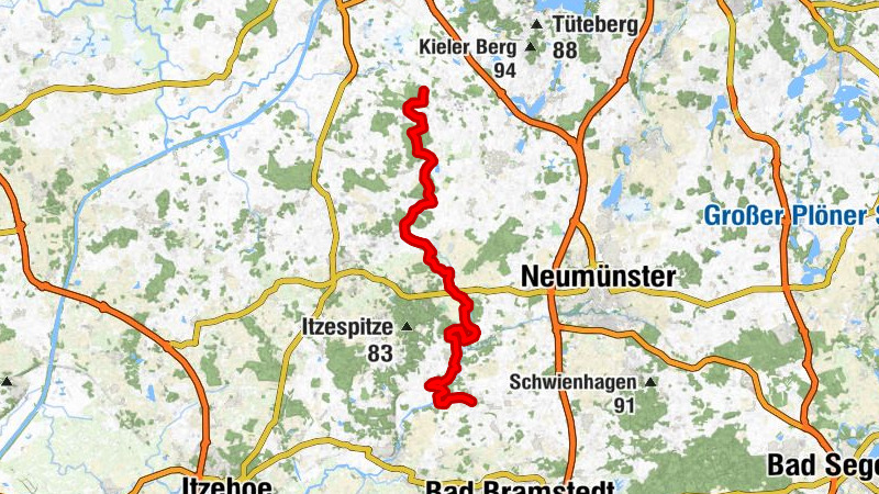 Naturparkwanderweg - Naturpark Aukrug 