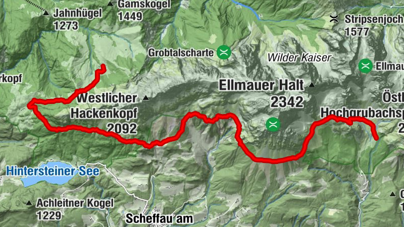 Adlerweg-Etappe 02: Gaudeamushütte - Kaindlhütte