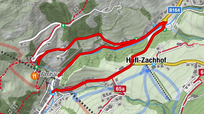 Wanderung zum Almhäusl