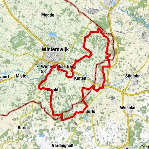 Grenzenlose Naturerlebnisse - Route 11 - Burlo-Vardingholter Venn