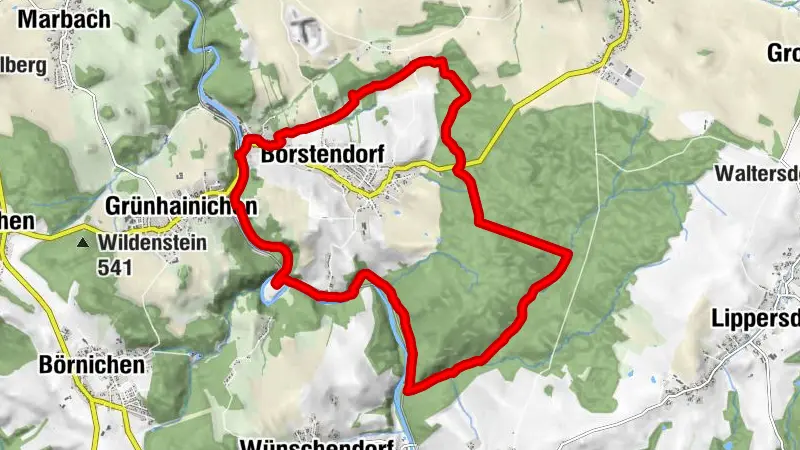 Radtour rund um Borstendorf