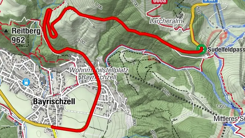 Rennrad-Anstieg: Bayrischzell - Sudelfeld
