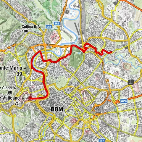 Camino di San Francesco | Etappe 22 Rom: von Monte Sacro nach San Pietro
