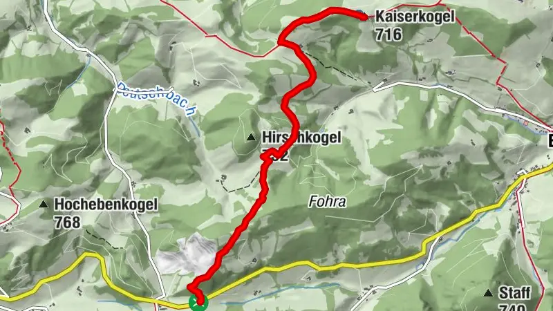 Gaiseben - Josef Franz Hütte 