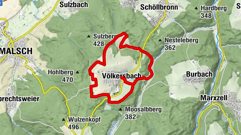 Völkersbacher Rundweg - Weitblickwandern