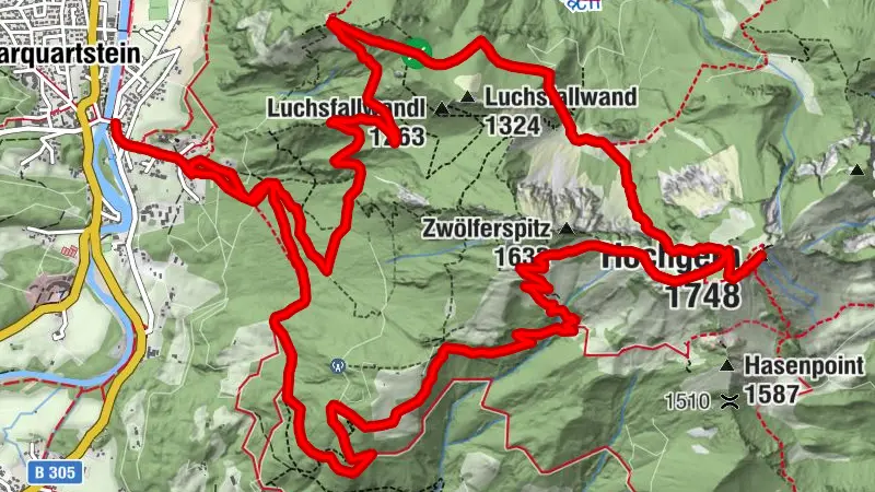 2026-05 Staudach-Egerndach - Hochgern - Zwölferspitz - Unterwössen