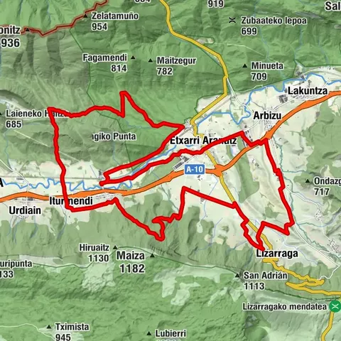 Arbizuko kanpina - Ama Birjina Sortzez Garbiaren ermita - Bakaiku - Pilarreko Ama Birjina ermita