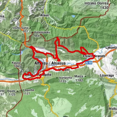 Etxarri Aranatz - Andra Mari - Mirarien Ama Birjinaren ermita - Santiago ermita