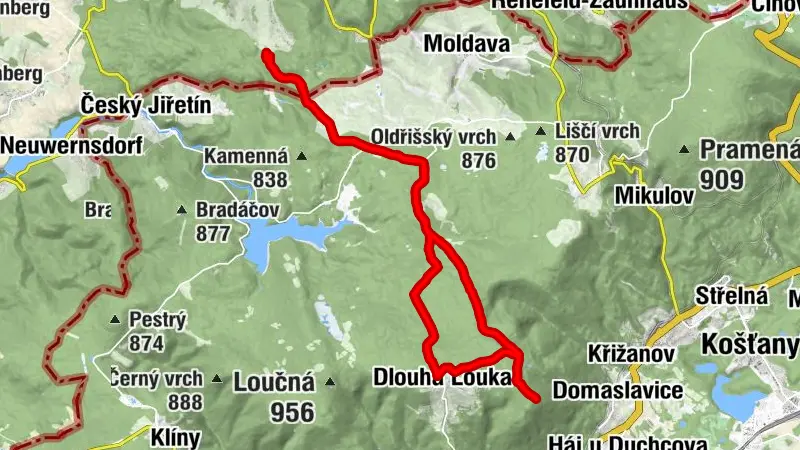 Von Holzhau zum Stropnik