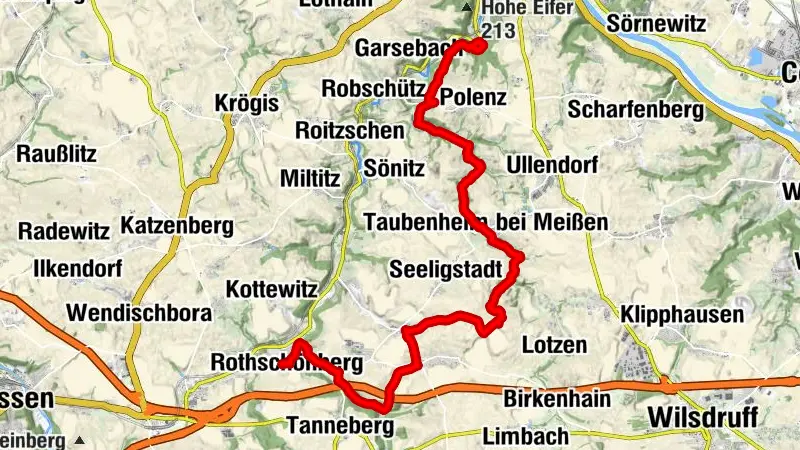 Durch die Triebischtäler - Wanderliebling Dresden Elbland