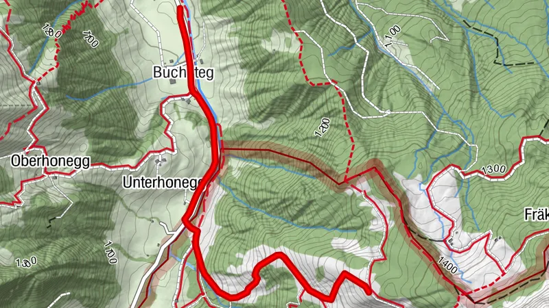 Auf zur Lauelenegg - mit fanstastischem Ausblick auf die Pilatuskette