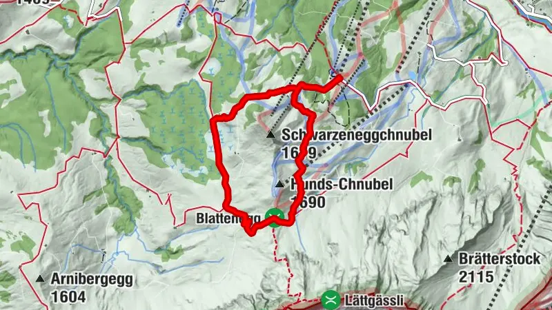 Rundweg Rossweid - Blattenegg