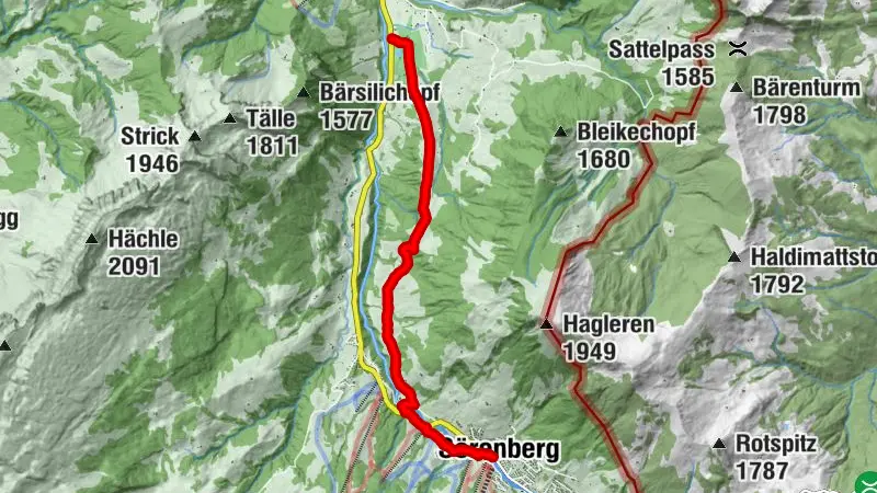 Schneeschuhtrail Golfplatz Flühli - Sörenberg