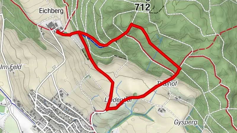 Seengen, Rundweg Eichberg