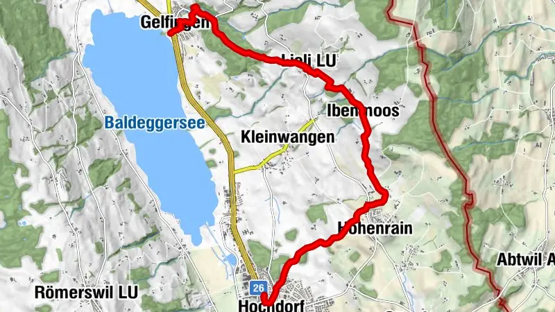 Hochdorf - Hohenrain - Lieli - Gelfingen