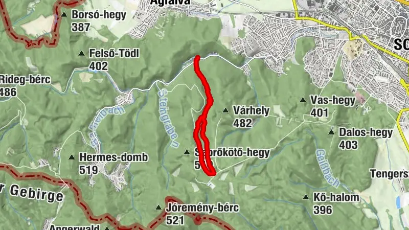 Tolvaj árok oda-vissza