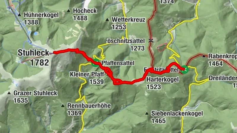Feistritzsattel-Grosser Pfaff-Kleiner Pfaff-Stuhlegg