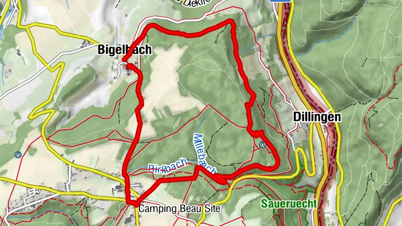 Bigelbach-Beaufort-Steenbroch-Bigelbach