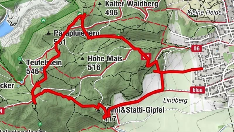 Perchtoldsdorf: Mohrenbergeralm - Waldandacht - Kammersteiner Hütte - Franz Ferdinand Hütte