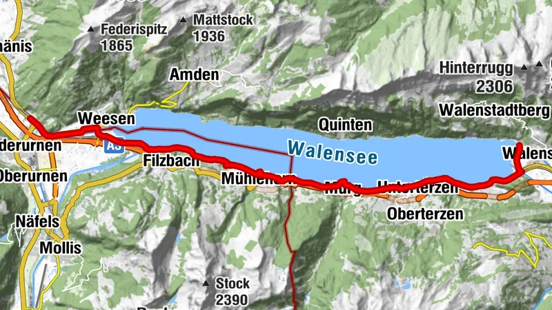 Seeuferweg Walensee