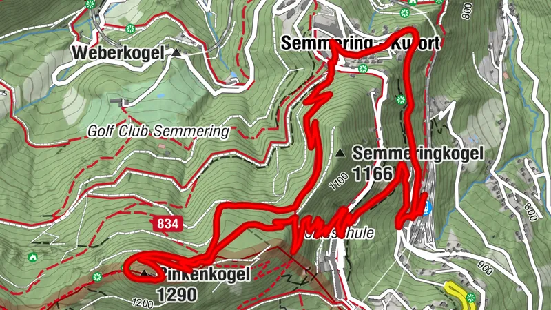 Vom Bahnhof Semmering auf den Pinkenkogel (Mai 2026)