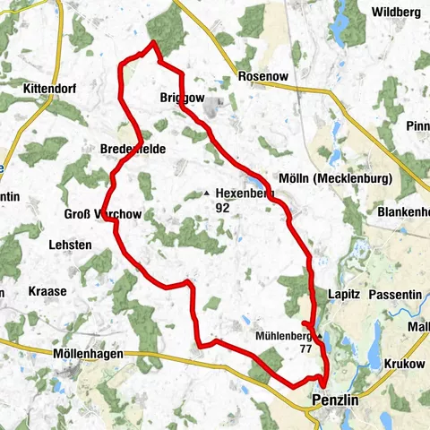 Wanderung Puchow - Bredenfelde