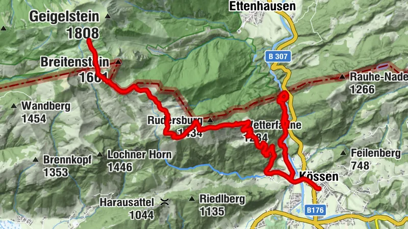 Etappe 3: Alpina Antica Trail | ET3 Priener Hütte/Geigelstein - Kössen