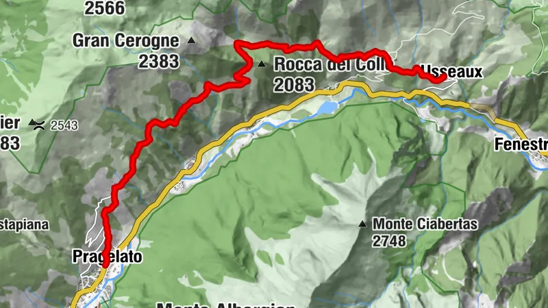 Le Strade dei Forti Variante Usseaux - Pragelato