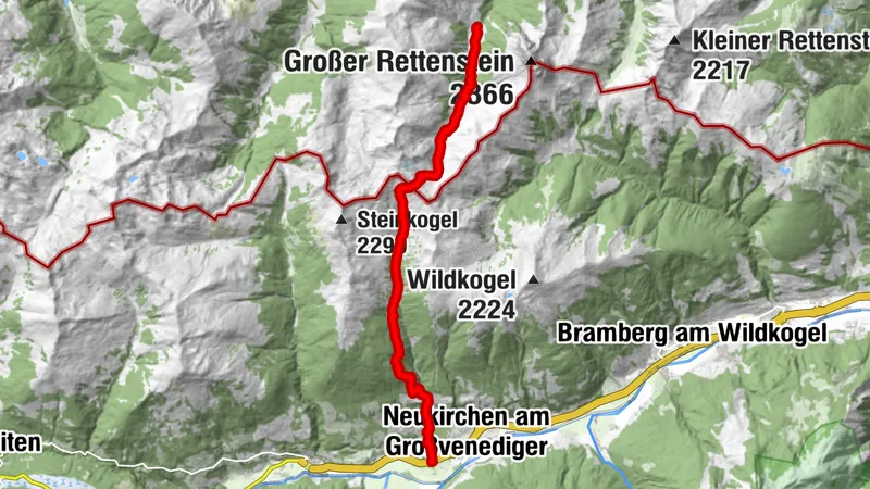 Eberhardt Kufstein Tag 4 Variante viele hm Abstieg