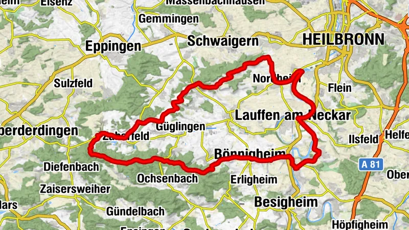 Z3 SpinnerTour im Zabergäu | Radtour