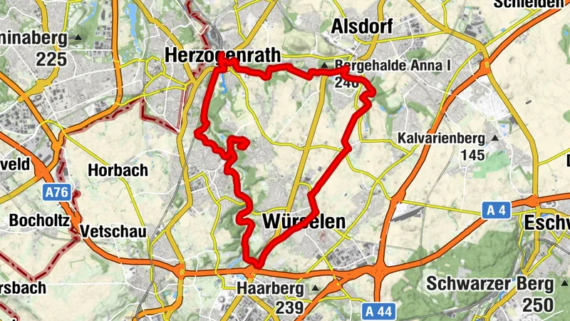 Wiesen und Wälder der Düvelstadt