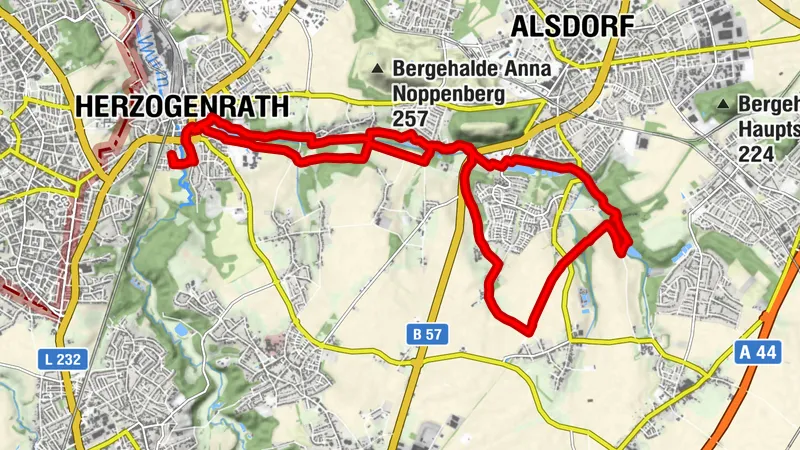 Nell-Breuning-Haus Wanderroute