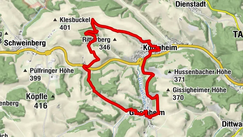 LT 9 Über das hohe Bild zur Schutzengelkapelle