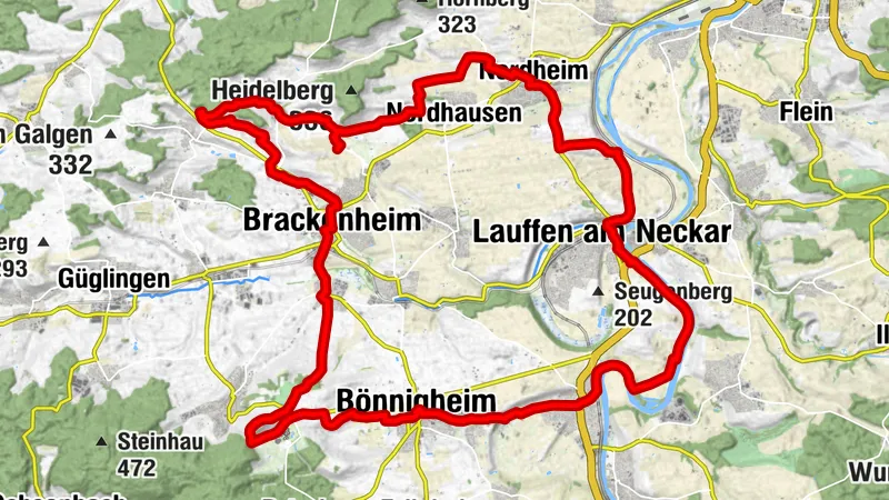 Wineflight Weinausschank Radtour Süd
