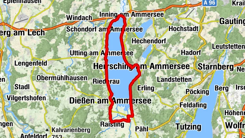 Ammersee Umrundung