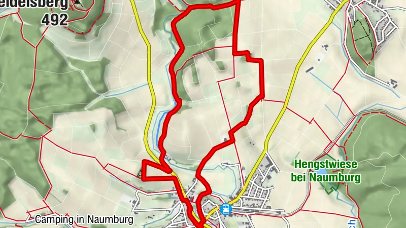 Schwalbenweg - Rundwanderweg Naumburg N9