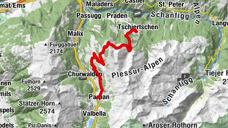 O - GPS Parpan Tschiertschen