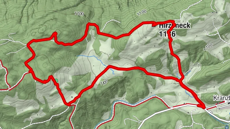 Aufstieg zum Hirzeneck (1186m) | Rundweg über Elmauer Alm mit Traum Panorama