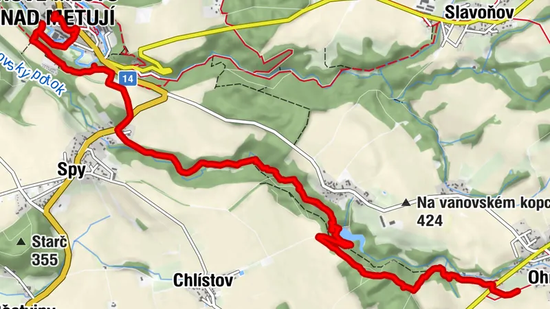 Orlické h. Ohnišov, Zákraví, N.Mesto n.M.