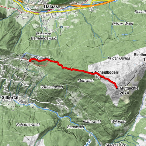 Muttjöchle Gipfelweg