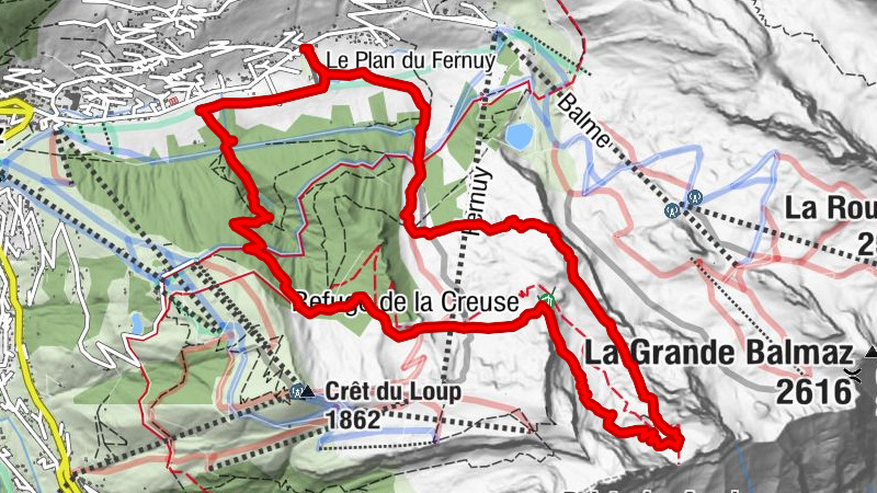 Pass Les Parrossaz and Borderan