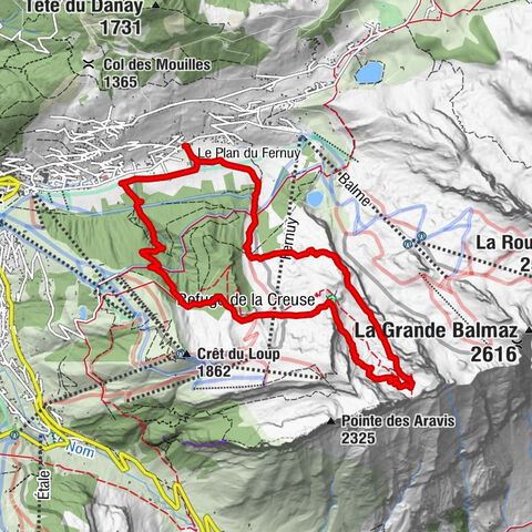 Pass Les Parrossaz and Borderan