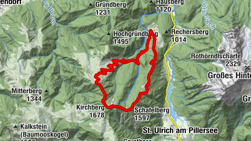 Aufstieg zum Kirchberg (1678m) über Kappelkreuz und Schafelberg (1597m) | Ein leicht erreichbares Traumpanorama