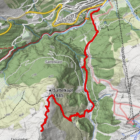 Sattelkopf und weiter