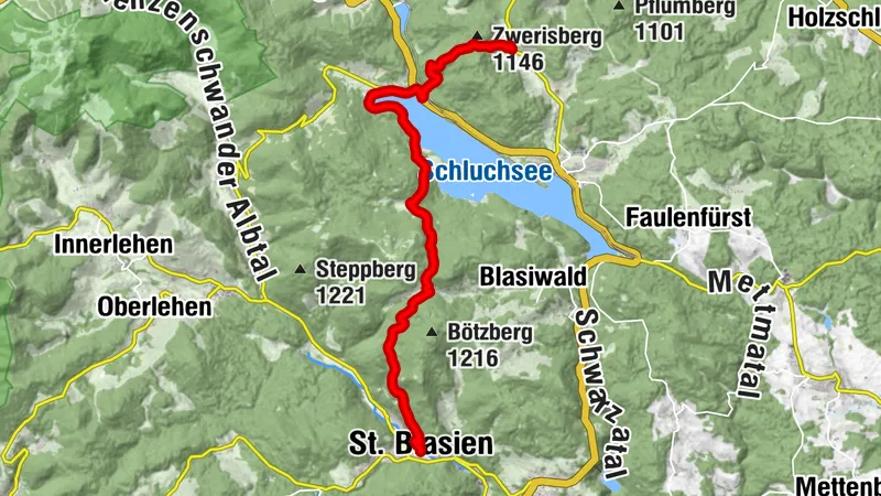 Tag 1 – Schluchtensteig Etappe 4